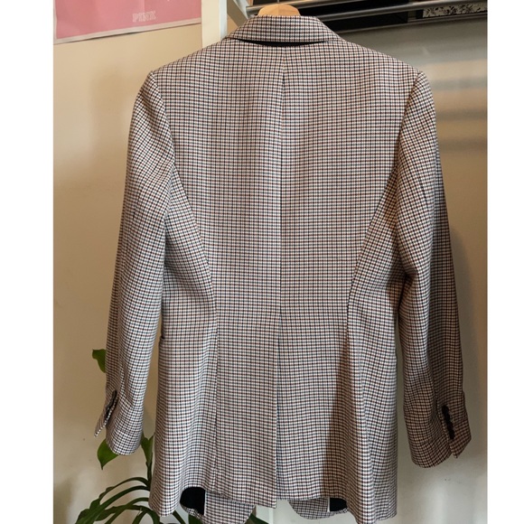 Theory Plaid Blazer. - Picture 4 of 6